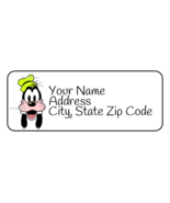 Goofy Return Address Labels, Stickers, Personalized, Disney, Tags (30) - $11.99