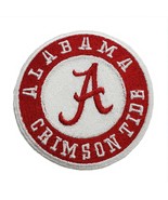 Alabama Crimson Tide NCAA Football Embroidered Sew On Iron On Patch 2.75&quot; - £6.68 GBP+