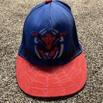 Kid Youth Spider Man Snap Back Baseball Hat Cap Adjustable S/M 4-7yr - $11.08 CAD