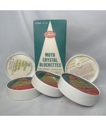 Vintage Fuller Brush Co moth crystal blockettes Lot 5 - $29.99