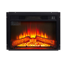 FlameView 1400W Electric Fireplace Insert with Realistic Glow 23&quot; Warmth... - $137.23