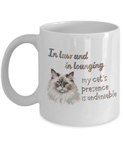 Lawyer Cat Mug, Lawyer Gift, Cat&#39;s Presence is Undeniable, Lawyer Mug, Gift For  - £14.74 GBP+