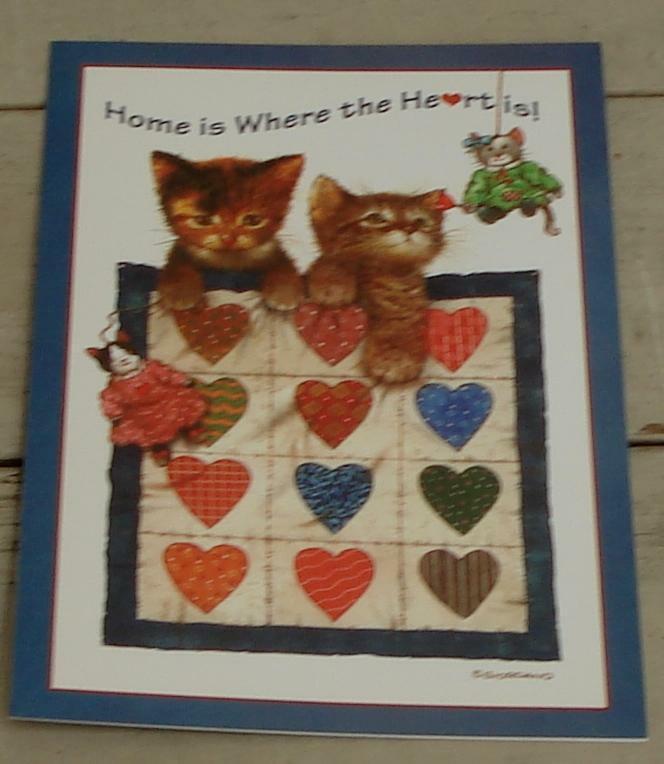 Nice NEVER USED Vintage Blank Greeting Card, GREAT CONDITION - $1.97