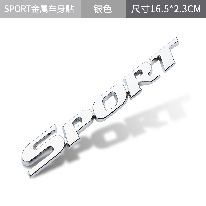 Car Four-Wheel Drive Off-Road Car Sticker Metal 4Wd  Wrangler Guide Modified Car