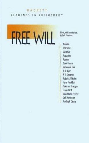 1997 PB Free Will (Hackett Readings in Philosophy) by Derk Pereboom  - $8.54