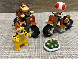 K&#39;NEX Super Mario Bros. Bowser Toad DK Shell &amp; Motorcycles Nintendo Mini... - £18.26 GBP