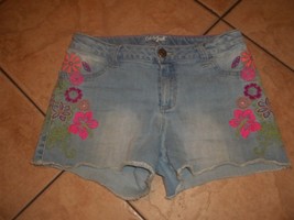 girls shorts cat and jack cut off denim size 14/16 nwot  new lower price! - £15.72 GBP