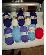 10 Yarn diferent colors Lot of 10-Pc - $34.64