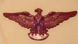 Gorgeous vintage American Eagle decorative exterior door topper  wall plaque - £35.96 GBP