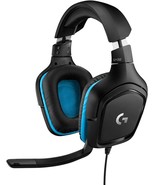 Logitech G432 Wired Gaming Headset, 7 Point 1 Surround Sound, Dts Headph... - £41.38 GBP