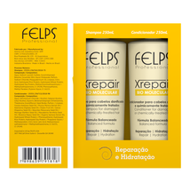 Felps Xrepair Bio Molecular Repair & Hydrating Shampoo & Conditioner 8.45 Oz Duo image 3