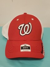 Washington Nationals MLB Fan Favorite Cap Hat New Red White Official Merch - £17.52 GBP