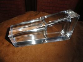 Crystal Ashtray 7.5" L x 4" W x 1.75". image 12