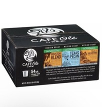 HEB Cafe Ole 54 ct Decaf Variety Pack (Texas Pecan, Houston Blend, San Antonio - $49.47