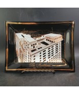 Hotel MONTELEONE New Orleans Louisiana Smoke Glass Trinket Dish / Ashtra... - $332.78 MXN