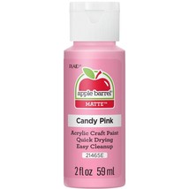 Apple Barrel Acrylic Paint in Assorted Colors 2 oz 21465 Candy Pink - $1.82