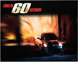 *GONE IN 60 SECONDS (2000) Car Crashes Through Plate Glass Window Action Scene - £36.53 GBP