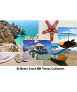 96 Beach Photos Collection - £31.46 GBP