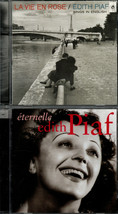 Pair of CDs by Edit Piaf - Eternelle / La Vie En Rose - $9.99