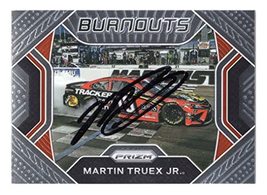 Autographed Martin Truex Jr. 2021 Panini Prizm Racing Burnouts (Martinsville Win - £35.84 GBP