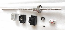 Anti-backlas RM2505-750mm Ballscrews &amp; BF20/BF20 &amp; 1 pcs 14*17 mm couplering  - £106.61 GBP