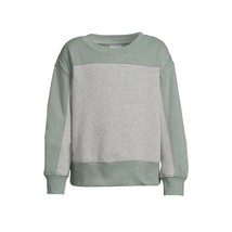 Athletic Works Green River Gray Fleece Long Sleeve Sweatshirt Girls XXL ... - $9.99