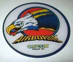 Airborne Pinball Drink Coaster Plastic Promo Original Eagle Silver Ball - £14.27 GBP