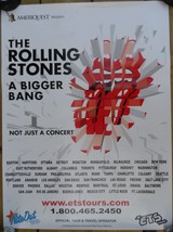 The Bigger Bang Tour 2006 Poster With Dates North American Tour 60*47 cm RS - £15.35 GBP