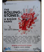 The Bigger Bang Tour 2006 Poster With Dates North American Tour 60*47 cm RS - £15.27 GBP