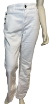 The Limited White Denim High Waist Flare Jeans Size 12 - $14.24