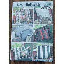 BUTTERICK Sewing Pattern 6097 Pillows - 8 different Pillows - Cut - £7.07 GBP