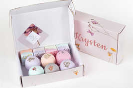 Natural Bath Bombs and Shower Steamers Gift Set - £46.51 GBP+