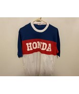 Vintage Honda Motorcross Motorcycle shirt 1970-80&#39;s Size Large Hondaline - $123.75