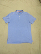 Polo Golf Ralph Lauren Wicking Blue Short Sleeve Polo Shirt Peru Mens Me... - £15.94 GBP