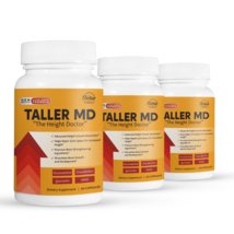 3 Pack Taller MD The Height Doctor-60 Capsules x3 - £75.35 GBP