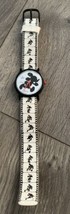 Disney LORUS Mickey Mouse Black and White Movie Reel Plastic Watch Rough Shape - £3.46 GBP