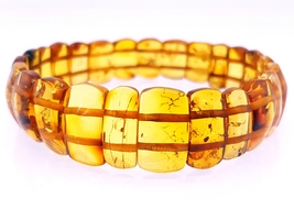 Natural  Amber Bracelet / Certified Baltic Amber - $79.00
