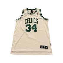 Adidas Boston Celtics Paul Pierce #34 NBA Home White Jersey Men&#39;s XL Length +2 - £63.94 GBP