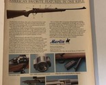 1996 Marlin MR-7 Vintage Print Ad Advertisement pa15 - £5.53 GBP