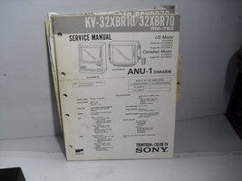 sony kv-32xbr10/70 service manual - $1.97