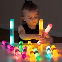 TTS 12pcs Light Up Glow Cylinders Toy for Kids, Educational Sensory Toys EY11108 - $285.00