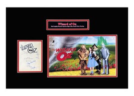 Wizard of of Oz (1939) Signed Script Cover Museum Framed Ready to Display - £1,934.28 GBP