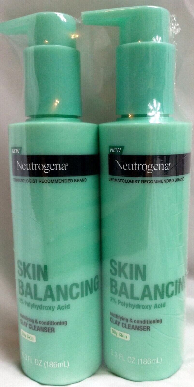 2 Neutrogena Skin Balancing Mattifying &amp; Conditioning Cleanser 6.3 oz Each - $21.95