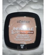 L&#39;Oreal Paris Infallible 24H Fresh Wear Bronzer 200 Fair Waterproof - $6.80