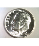 1963 ROOSEVELT DIME CHOICE UNCIRCULATED CH. UNC NICE ORIGINAL COIN FAST ... - £4.68 GBP