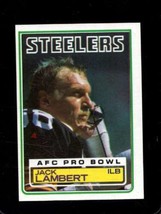 1983 Topps #363 Jack Lambert Exmt Steelers Hof *X74768 - £0.96 GBP
