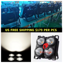 400W Aluminum Cob Blinder Light 4 Eyes Stage Blinder Light Warm White Co... - $179.00