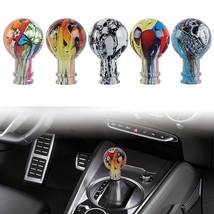 JDM Graffiti Resin Ball Stick Shift Knob Car Gear Handle Shifter Universal - $16.88