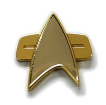 Star Trek: Voyager Half Size Communicator Cloisonne Pin, NEW UNUSED - £9.18 GBP