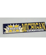 NCAA The University Of Michigan Vintage 1990&#39;s Team Logo College Bumper ... - $12.19